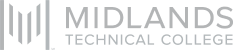 Midlands Tech logo in a gray font color