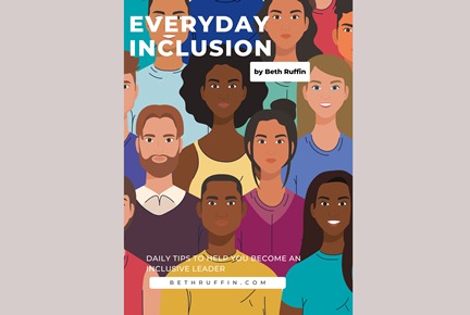 E-Book with the Illustration of diverse faces with 